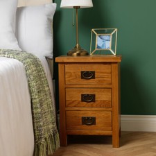 Baysdale Rustic Oak 3 Drawer