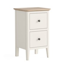Soft White Bedside Table / Off