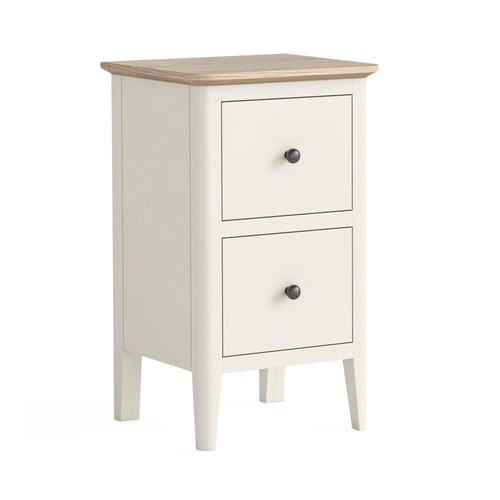 Soft white bedside table off - soft,