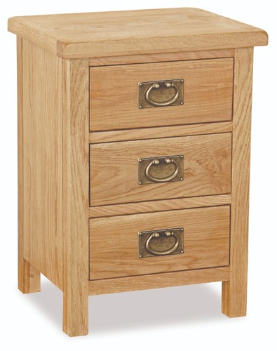Lanner oak bedside - oak, |