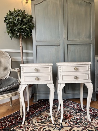 Pair bedside tables lockers - pair,